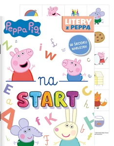 Peppa Pig Na start 6 Litery z Peppą Peppa Pig Na start 6 Litery z Peppą