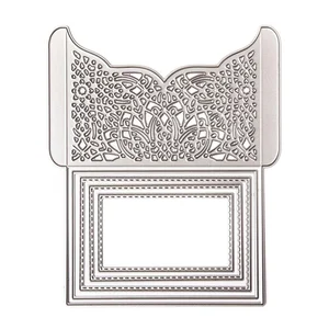 Wykrojnik - Składane zaproszenie 12,1cm x 14,4cm Wykrojnik - Składane zaproszenie 12,1cm x 14,4cm
