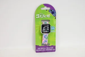 Zegarek LED z kalendarzem Stitch LAS4091