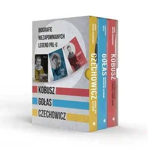 Kobusz Gołas Czechowicz Biografie niezapomnianych legend PRL-u Pakiet Kobusz Gołas Czechowicz Biografie niezapomnianych legend PRL-u Pakiet