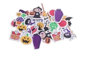 Naklejki z pianki Halloween 32szt Naklejki z pianki Halloween 32szt