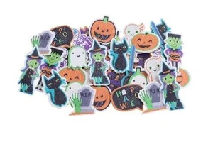 Naklejki z pianki Halloween 36szt Naklejki z pianki Halloween 36szt