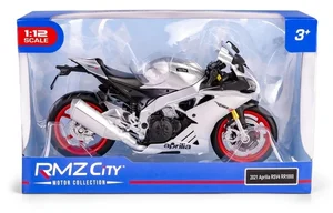 RMZ 1:12 Aprilia RSV4 RR 2020 (Regular) srebrny RMZ 1:12 Aprilia RSV4 RR 2020 (Regular) srebrny