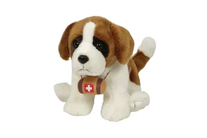 Bernardyn z beczką siedzący 25cm