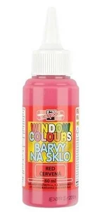 Farba witrażowa 60ml czerwona Farba witrażowa 60ml czerwona
