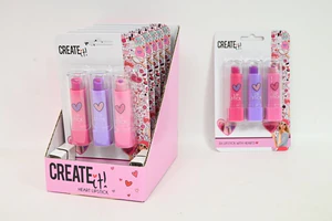 Szminka do ust Love&heart 3szt CREATE IT!