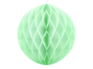 Kula bibułowa, pistacjowy 40cm