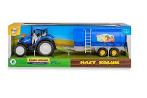 Traktor New Holland T5 z cysterną na mleko 1:32
