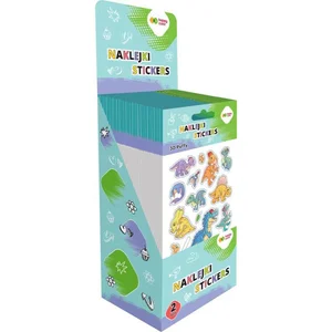 Display naklejki 3D Puffy 2kids 50 sztuk Happy Color Display naklejki 3D Puffy 2kids 50 sztuk Happy Color