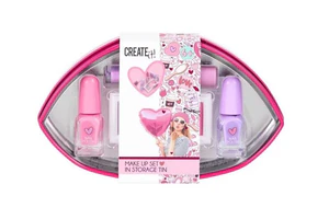 Zestaw Make up w puszce usta CREATE IT! Zestaw Make up w puszce usta CREATE IT!