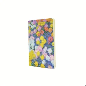 Zeszyt Paperblanks Monet Chrysantemus A4 w kropki