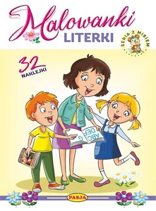 Literki. Malowanki. Seria z misiem Literki. Malowanki. Seria z misiem