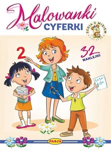 Cyferki. Malowanki. Seria z misiem Cyferki. Malowanki. Seria z misiem