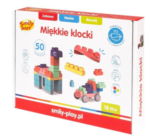 Miękkie klocki 50 elementów SP84943 AN01