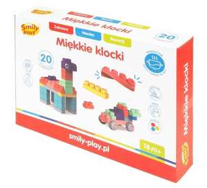 Miękkie klocki 20 elementów SP84944 AN01