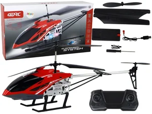 Helikopter zdalnie sterowany czerwony