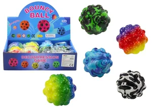 Piłeczka z wypustkami 6,5cm Kolorowa MIX Piłeczka z wypustkami 6,5cm Kolorowa MIX