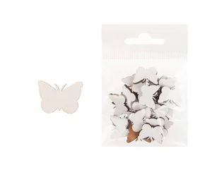 Dekoracja drewniana 24szt Motyl średni Dekoracja drewniana 24szt Motyl średni