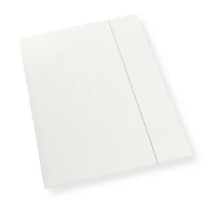 Teczka A4 z gumką biała 350gsm (10szt)