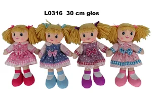 Lalka z głosem 30cm MIX