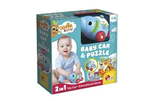 Carotina baby Słoń Samochodzik i puzzle