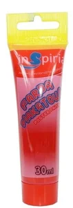Farba plakatowa w tubie czerwona 30ml (6szt)
