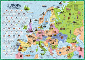 Europa - państwa - Pisakiem po mapie
