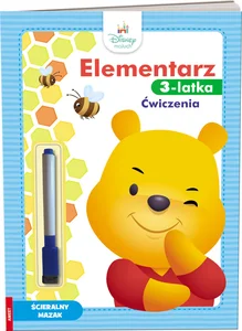 Disney Maluch. Elementarz. Ćwiczenia 3-latka MCS-9201S1 Disney Maluch. Elementarz. Ćwiczenia 3-latka MCS-9201S1