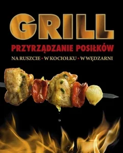 Grill Przysmaki przyrządzanie na ruszcie, na ogniu, w wędzarni
