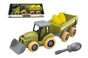 Mini farma traktor z przyczepą do skręcania Mini farma traktor z przyczepą do skręcania