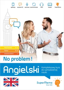 Angielski No problem Kompleksowy kurs do samodzielnej nauki (poziom A1-C1) Angielski No problem Kompleksowy kurs do samodzielnej nauki (poziom A1-C1)