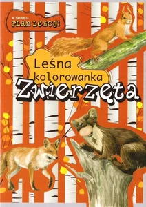 Zwierzęta Leśna kolorowanka