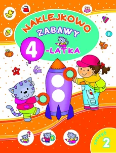 Naklejkowo Zabawy 4-latka Naklejkowo Zabawy 4-latka