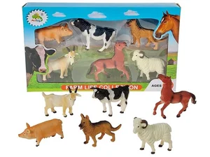 Zestaw 6 zwierząt gospodarskich 12cm Zestaw 6 zwierząt gospodarskich 12cm