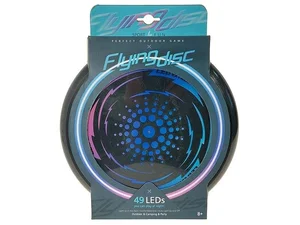 Dysk latający 27cm z akumulatorem światło 49 LEDs