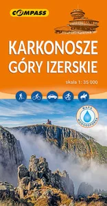 Karkonosze, Góry Izerskie mapa laminowana 1:35 000 Karkonosze, Góry Izerskie mapa laminowana 1:35 000