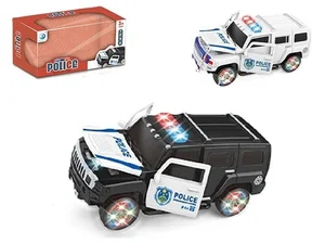 Auto policyjne ze światłem i dźwiękiem 20,5cm mix Auto policyjne ze światłem i dźwiękiem 20,5cm mix