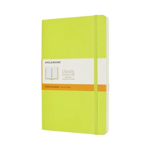 Notes Classic L 13x21 linia 192str BR lemon green