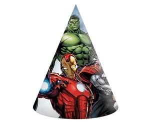 Czapeczki papierowe Avengers Infinity Stones 6szt Czapeczki papierowe Avengers Infinity Stones 6szt