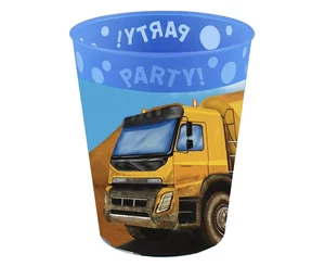 Kubek wielokrotnego użytku Construction 250ml Kubek wielokrotnego użytku Construction 250ml