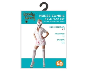 Strój dla dorosłych Pielęgniarka Zombie rozm.M Strój dla dorosłych Pielęgniarka Zombie rozm.M