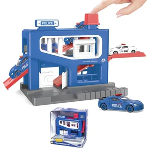 Parking policyjny + auto metalowe Parking policyjny + auto metalowe