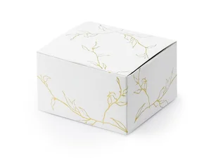 Pudełeczka Gałązki biały 6x3,5x5,5cm 10szt Pudełeczka Gałązki biały 6x3,5x5,5cm 10szt