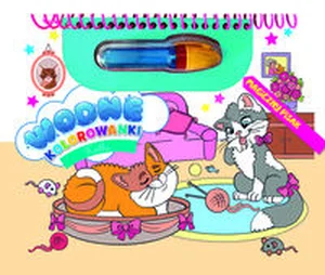 Kotki. Wodne kolorowanki. Magiczny pisak