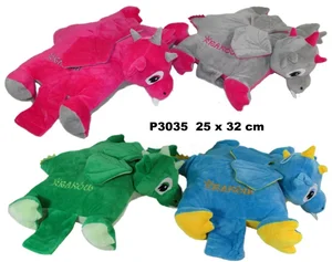 Poduszka smok 25x32cm MIX Poduszka smok 25x32cm MIX