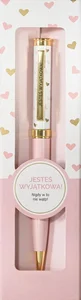 Długopis z grawerem na prezent Jesteś Wyjątkowa