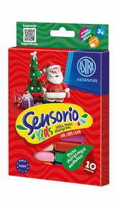 Masa plastyczna Astrafun Sensorio Kids 10 kolorów 1szt.mix