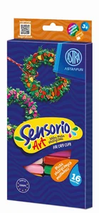 Masa plastyczna Astrafun Sensorio Kids 16 kolorów 1szt.mix Masa plastyczna Astrafun Sensorio Kids 16 kolorów 1szt.mix