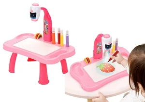 Mini projektor 2w1 różowy Mini projektor 2w1 różowy