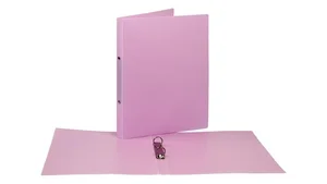 Segregator A4 PP 2cm 2R pastel różowy Segregator A4 PP 2cm 2R pastel różowy